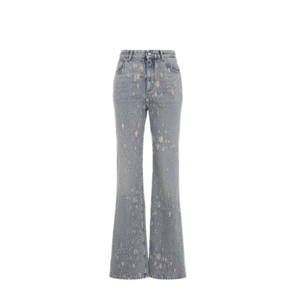 MAYFEYR - Alexander Mcqueen - Distressed Flared Jeans - A0002RQZAR24403