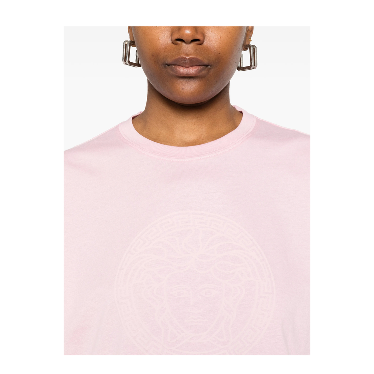 MAYFEYR - Versace - Printed Cotton Jersey T Shirt - 10231871A172031PR20