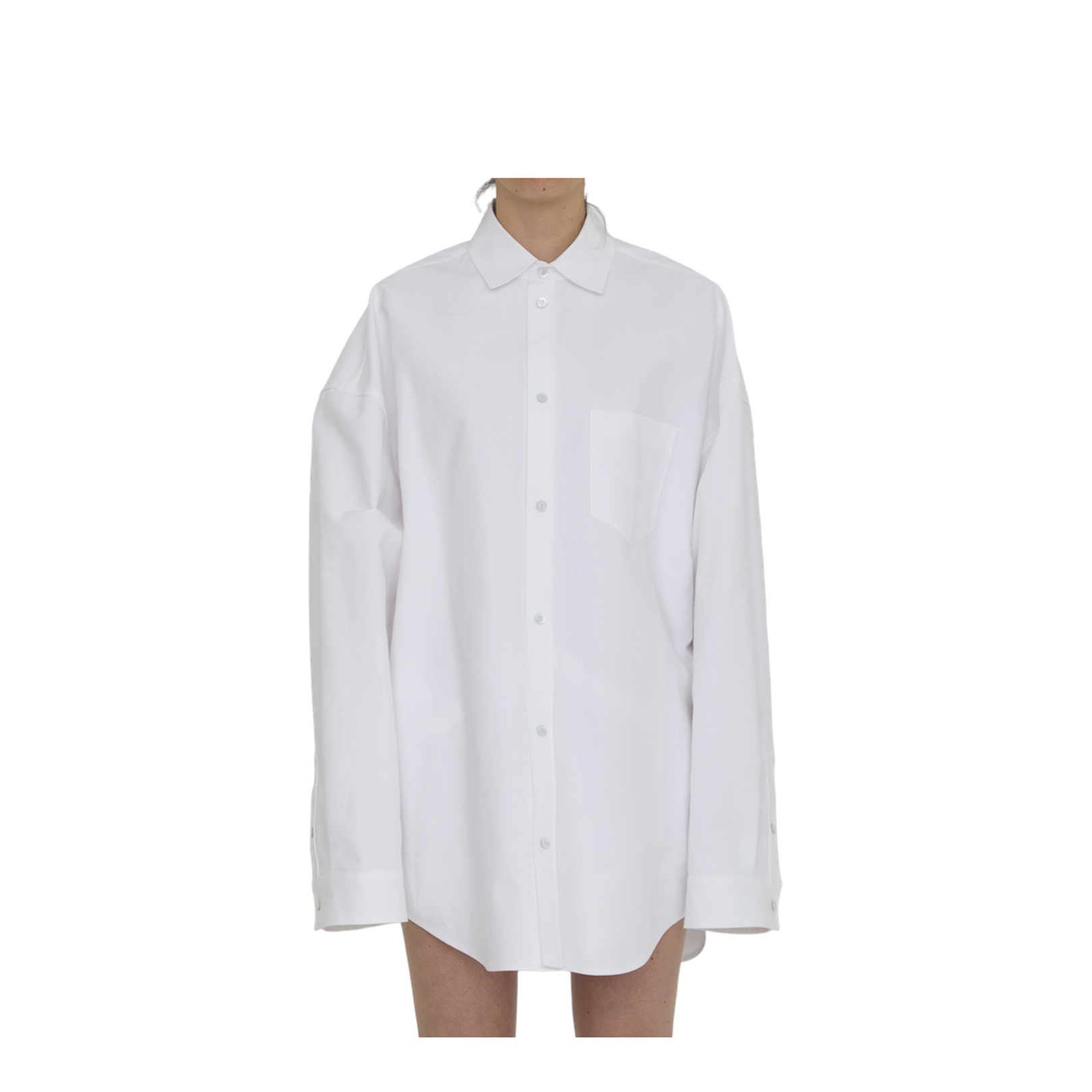 Large Fit Shirt in White