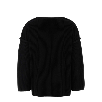 Black Wool Sweater