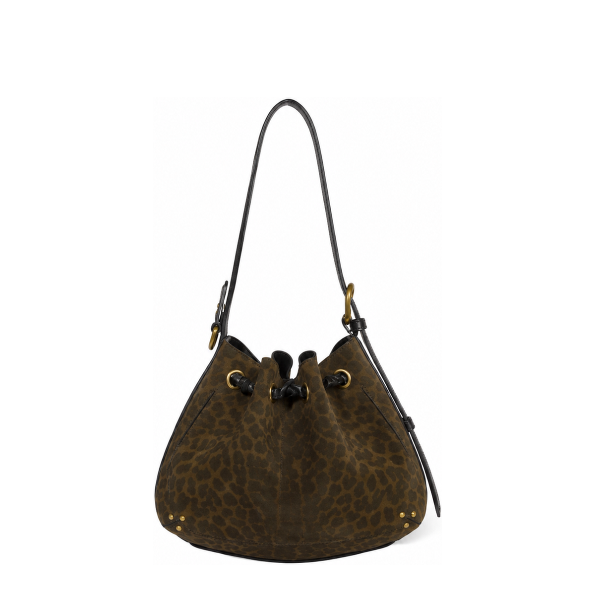 MAYFEYR - JÉRÔME DREYFUSS - Andy Shoulder Bag Imprim L Opard Kaki - 48ANDYCRIMPRIMLOPARDKAKI