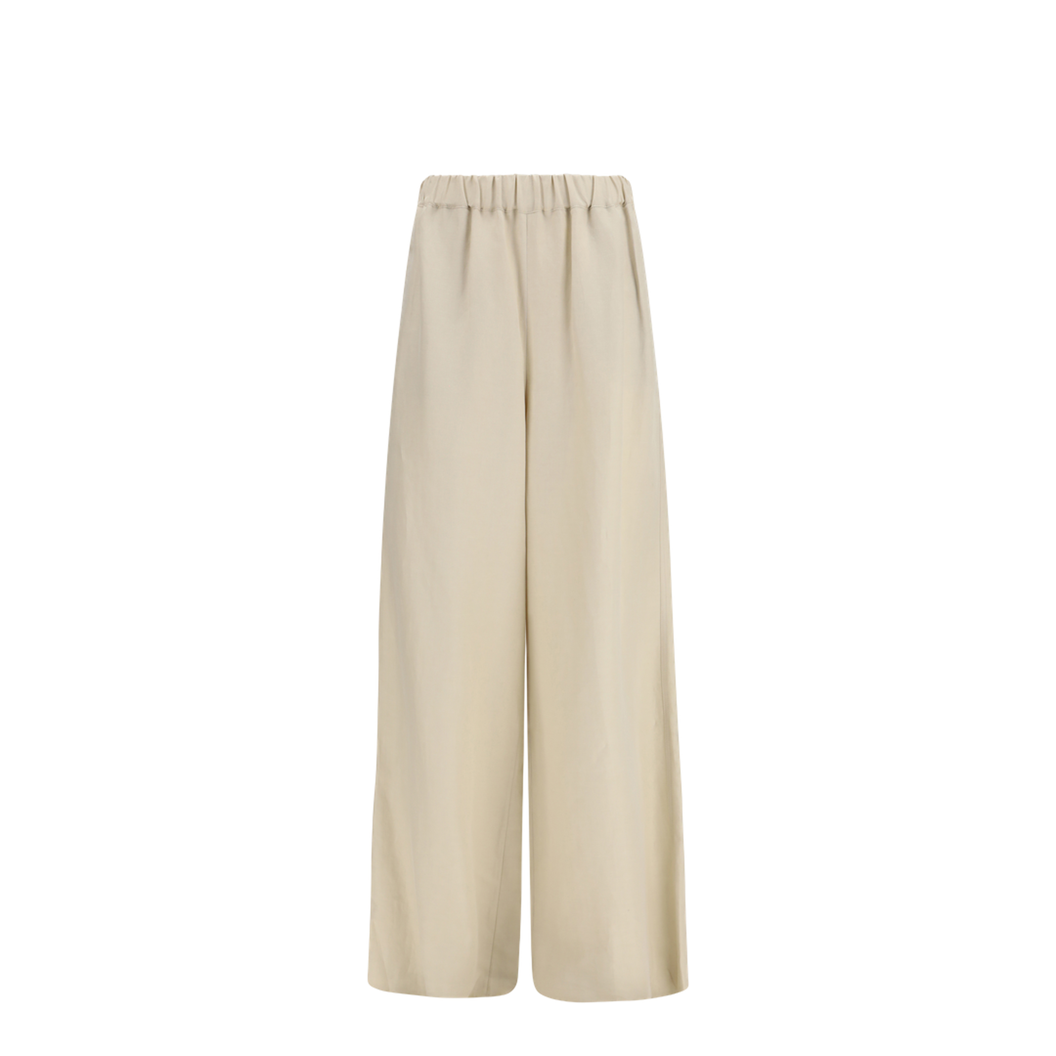 MAYFEYR - Max Mara - Wide-Leg Linen And Silk Pants - 2611131122600