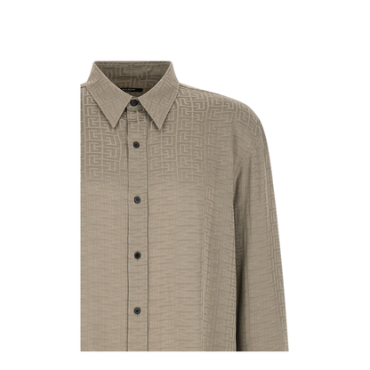 Jacquard Monogram Shirt