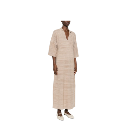 MAYFEYR - Fabiana Filippi - V-Neck Pocket Maxi Dress - ABD266F159L7660157