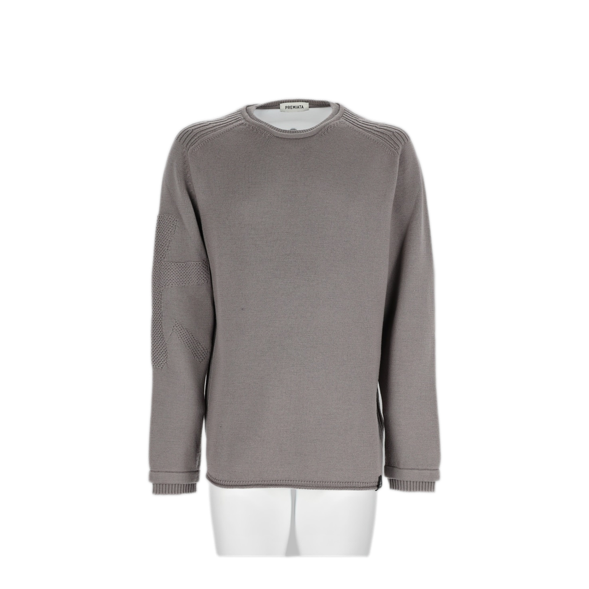 MAYFEYR - PREMIATA - Wool Sweater In Dove - PMG39TAUPE