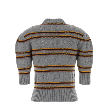 MAYFEYR - Marni - Embroidered Cashmere Sweater - GCMD0663EQUFX330STN38