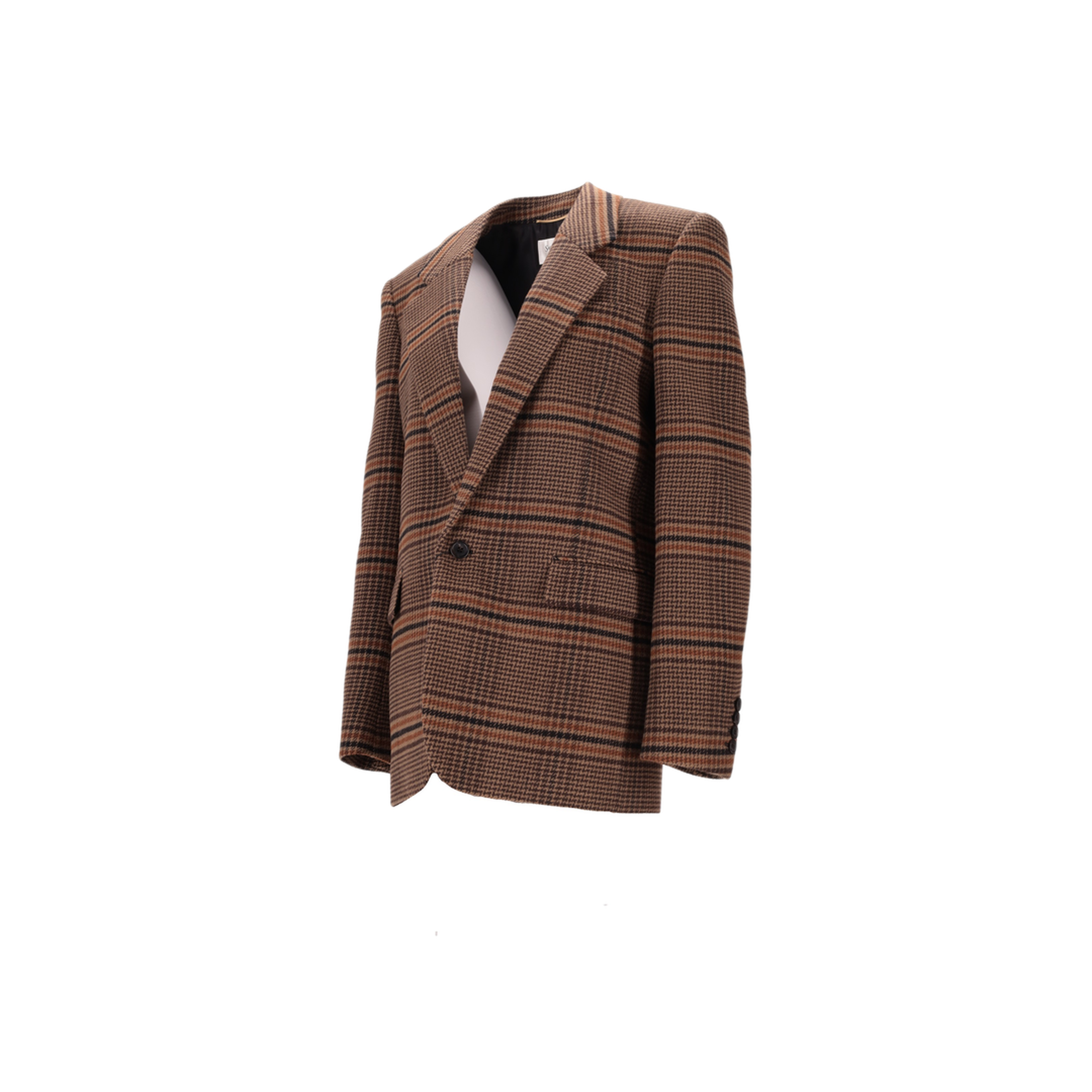 MAYFEYR - Saint Laurent - Prince Of Wales Check Blazer - 842593Y9I702849
