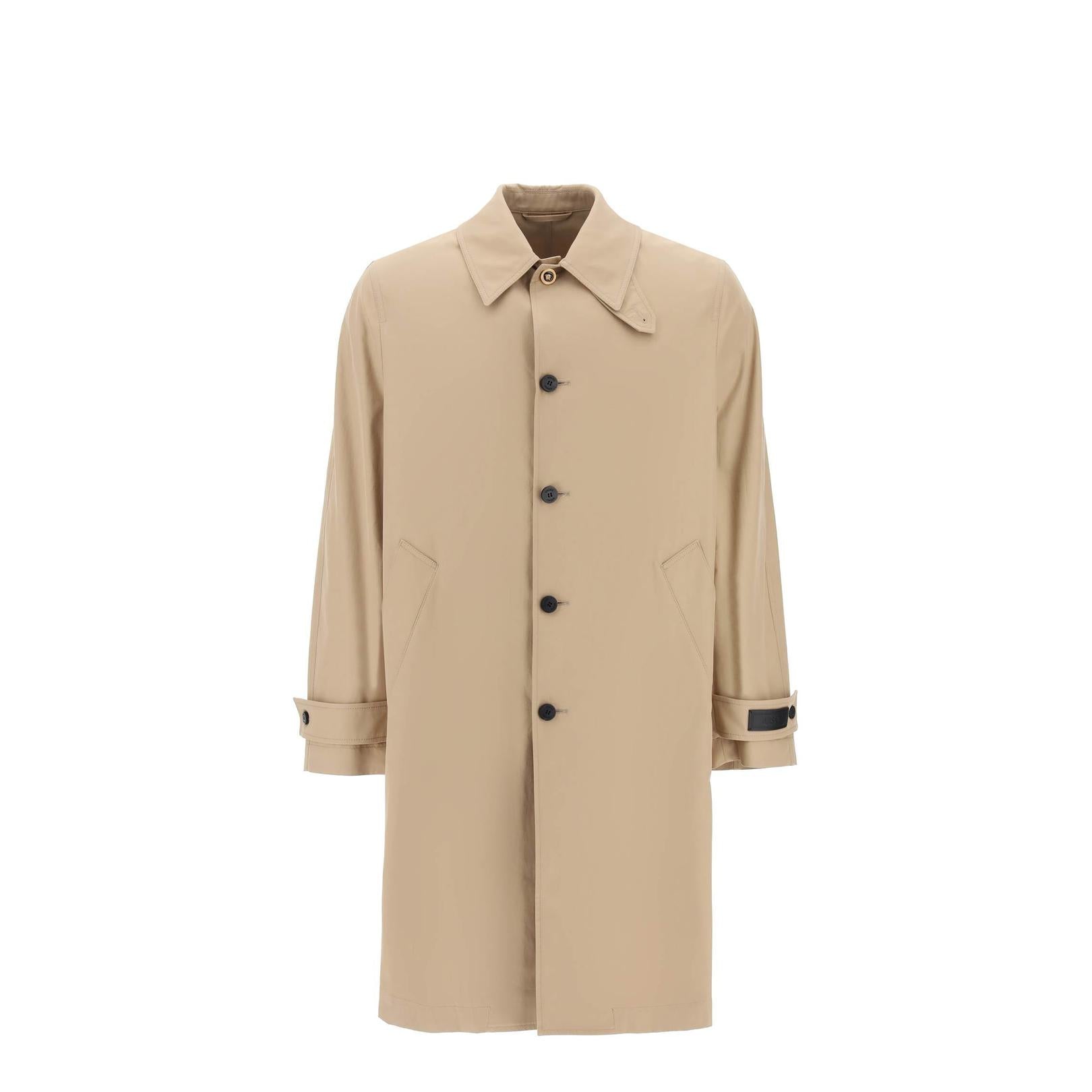 Versace "single-breasted waterproof coat with