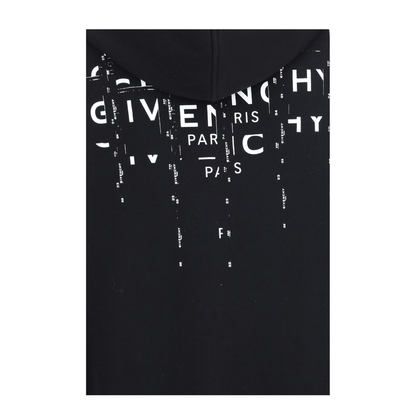 MAYFEYR - Givenchy - Photographic Negative Print Fleece Zip Hoodie - BMJ0NJ3YU8