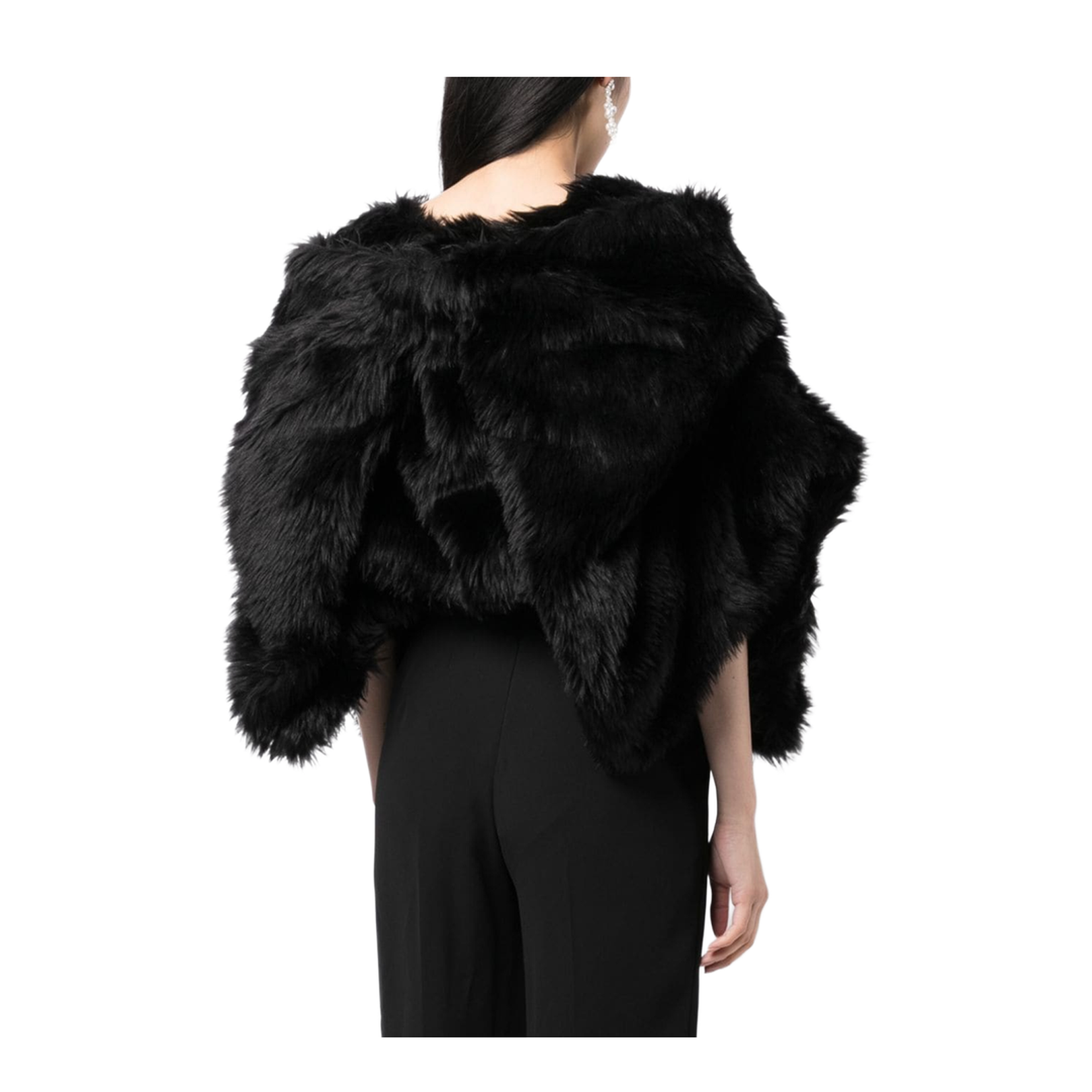 Faux Fur Cropped Jacket