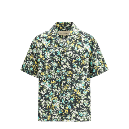 MAYFEYR - Valentino - Shirt With An All Over Papier Floral - 8V0AA111BGUN78
