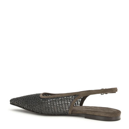 MAYFEYR - Brunello Cucinelli - Pointed Slingback Ballerinas - MZSFC3176
