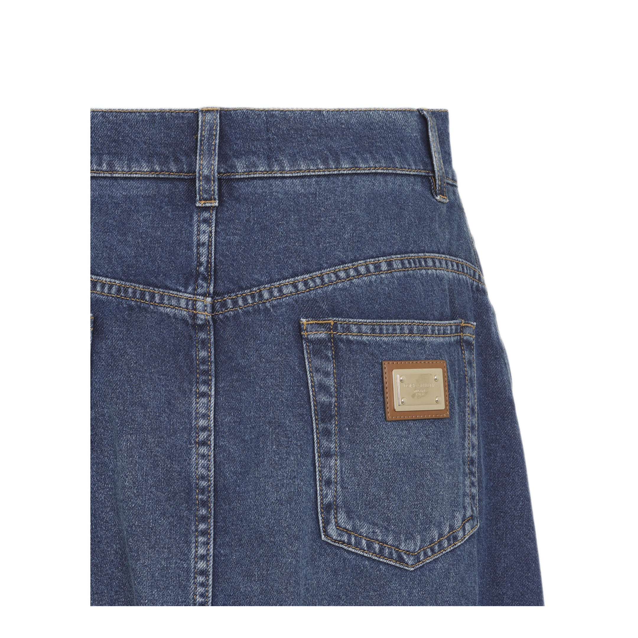 MAYFEYR - Dolce & Gabbana - Long Denim Skirt - F4DDZDG8PH5S9001