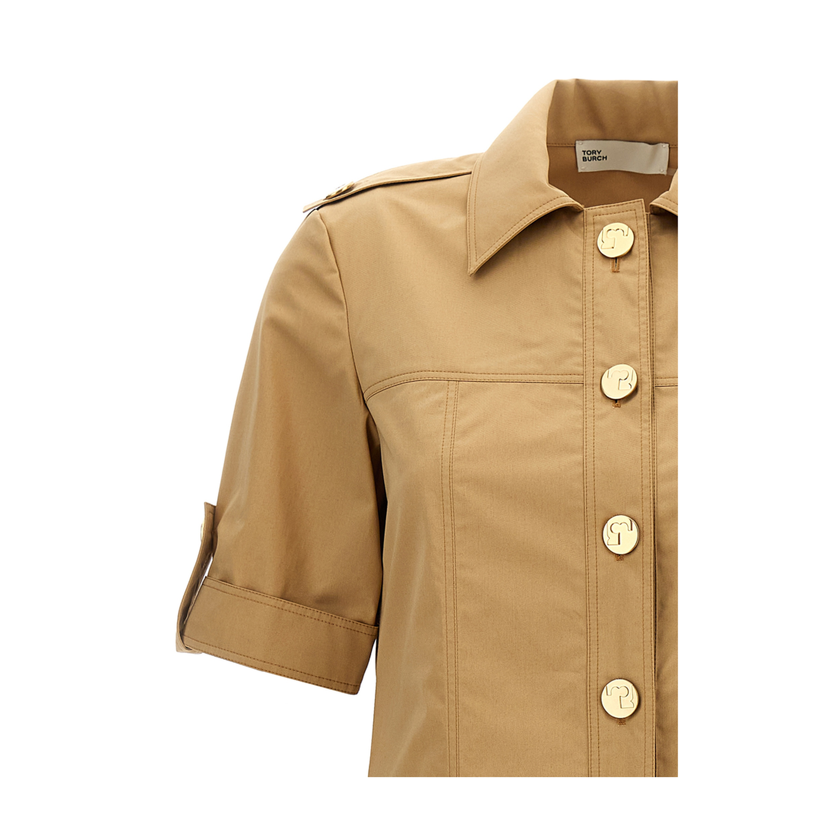 Cotton Camp Dress - Beige