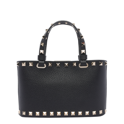Rockstud Mini Handbag - Black