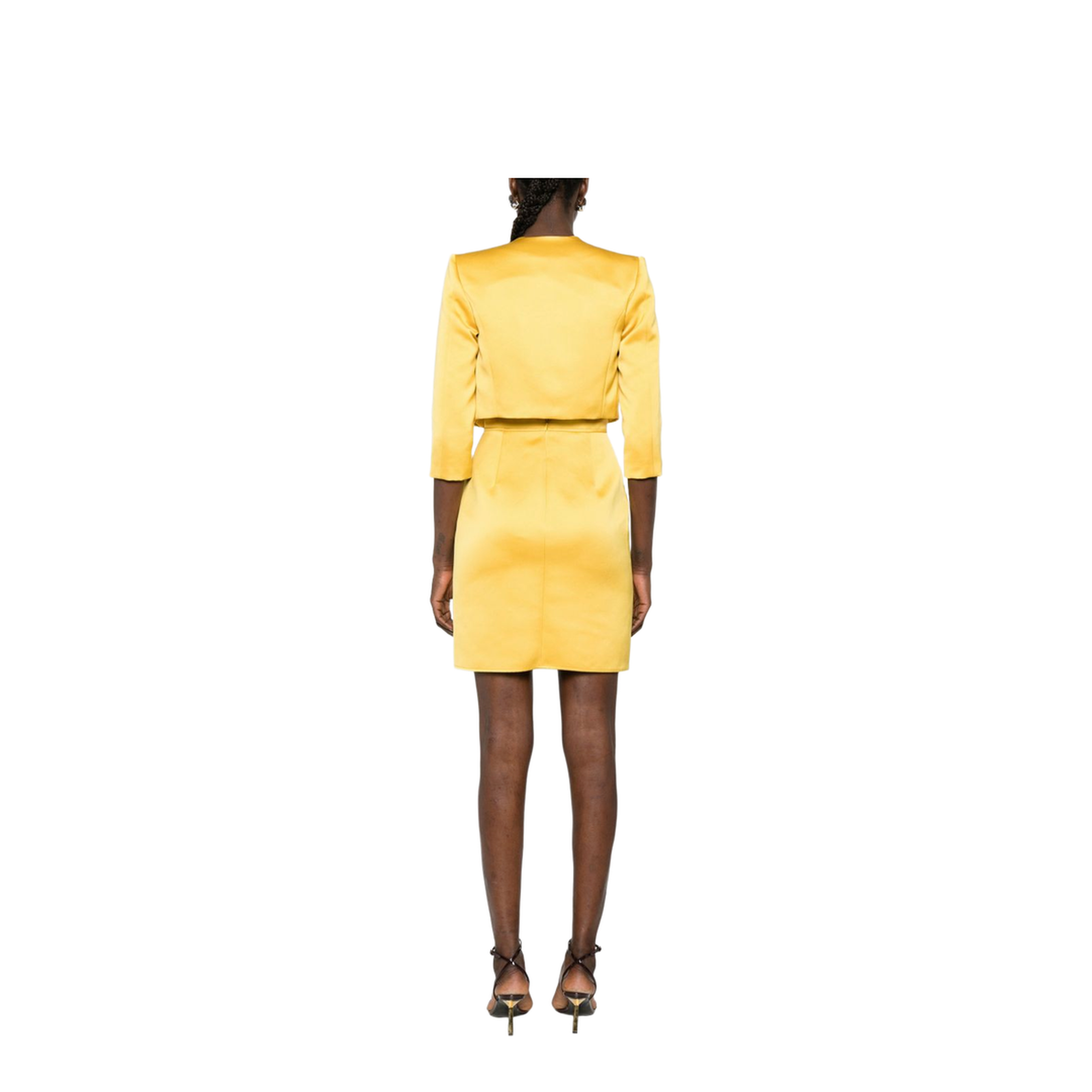 MAYFEYR - Elisabetta Franchi - Dresses Yellow - TB00161E2EV4