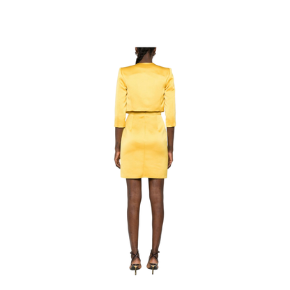 MAYFEYR - Elisabetta Franchi - Dresses Yellow - TB00161E2EV4