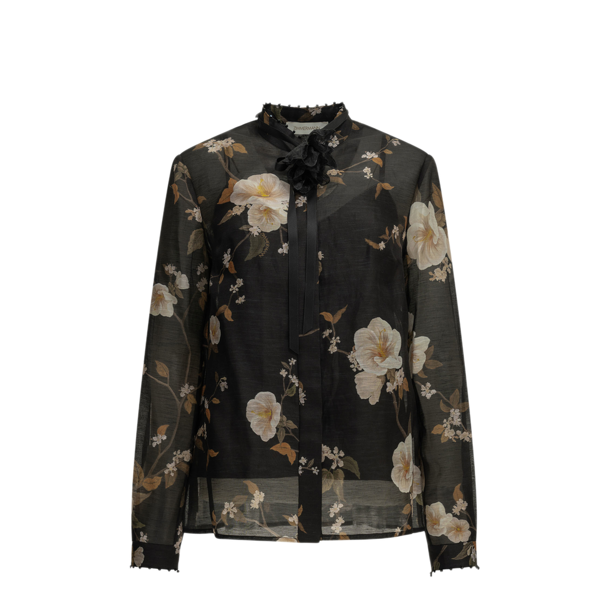 MAYFEYR - Zimmermann - Ascent Casual Shirt - 5158TF262BLKRM