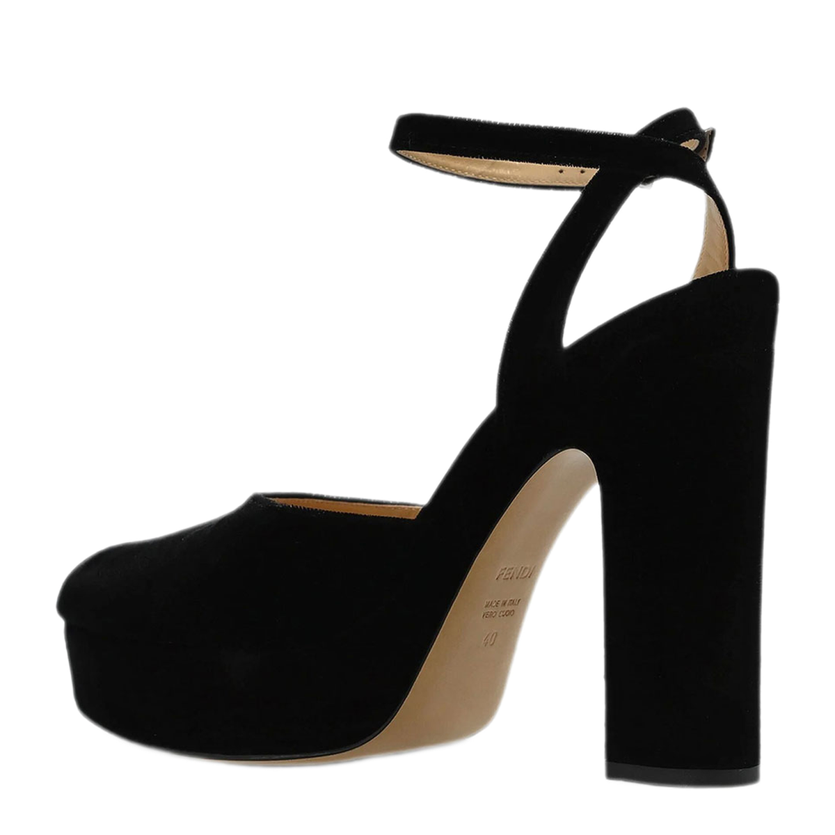MAYFEYR - Fendi - After 9 Velvet Sandals - 8X9128QJCF0QA1