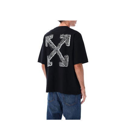 Scribble Arrow Skate Logo T-Shirt