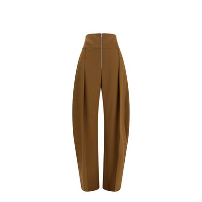 MAYFEYR - Ferragamo - Wide Balloon-Fit Zip Pants - 795942