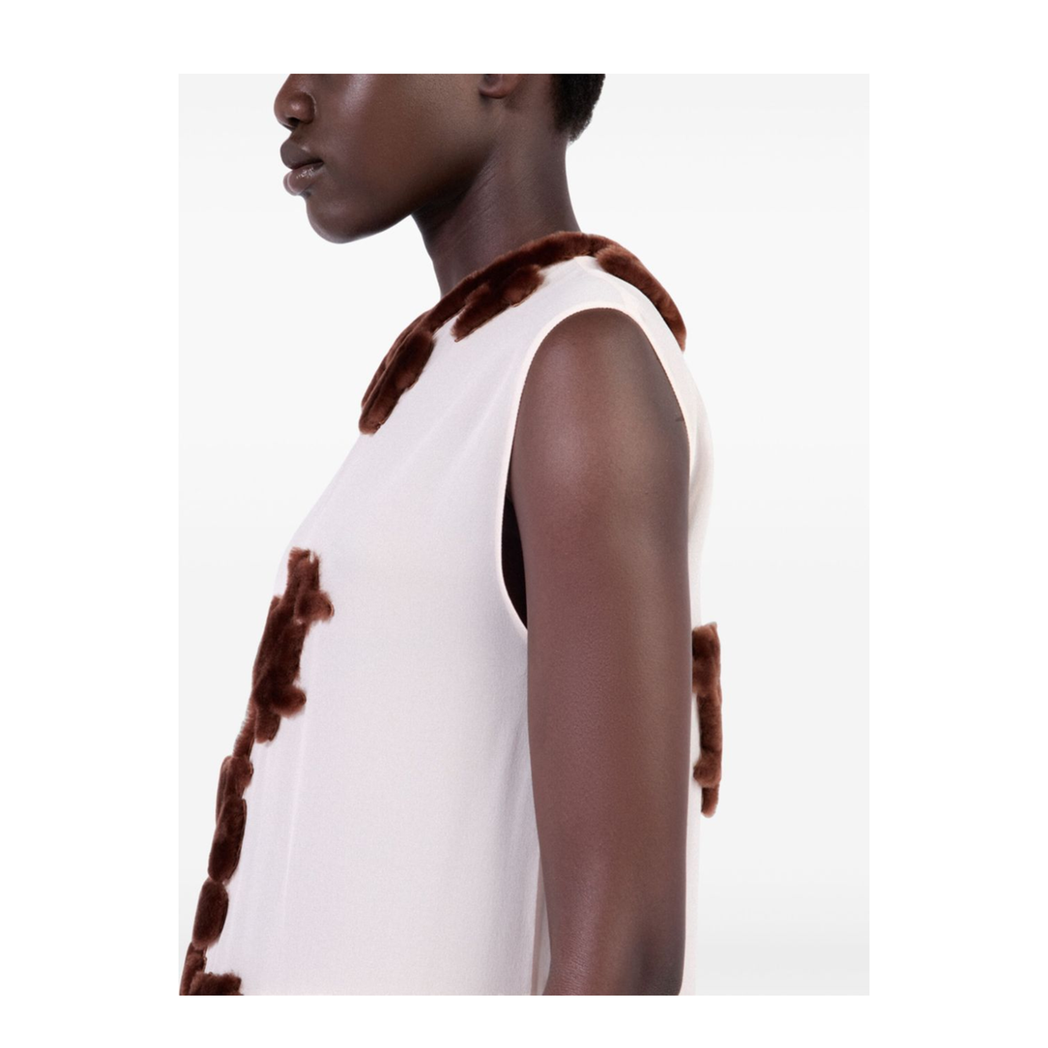 MAYFEYR - Prada - Embroidered Georgette Dress - P3N98RSOOO15Y5F0324