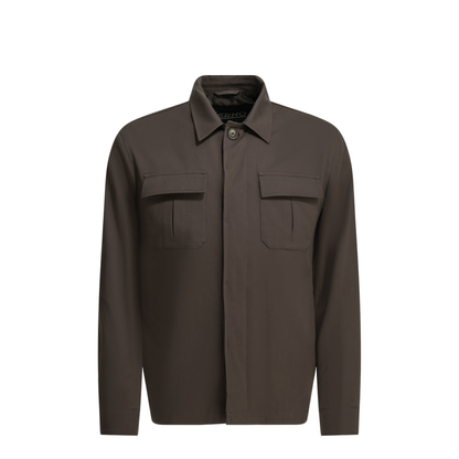MAYFEYR - Herno - Cotton Overshirt Jacket - GI000634U13286S8800