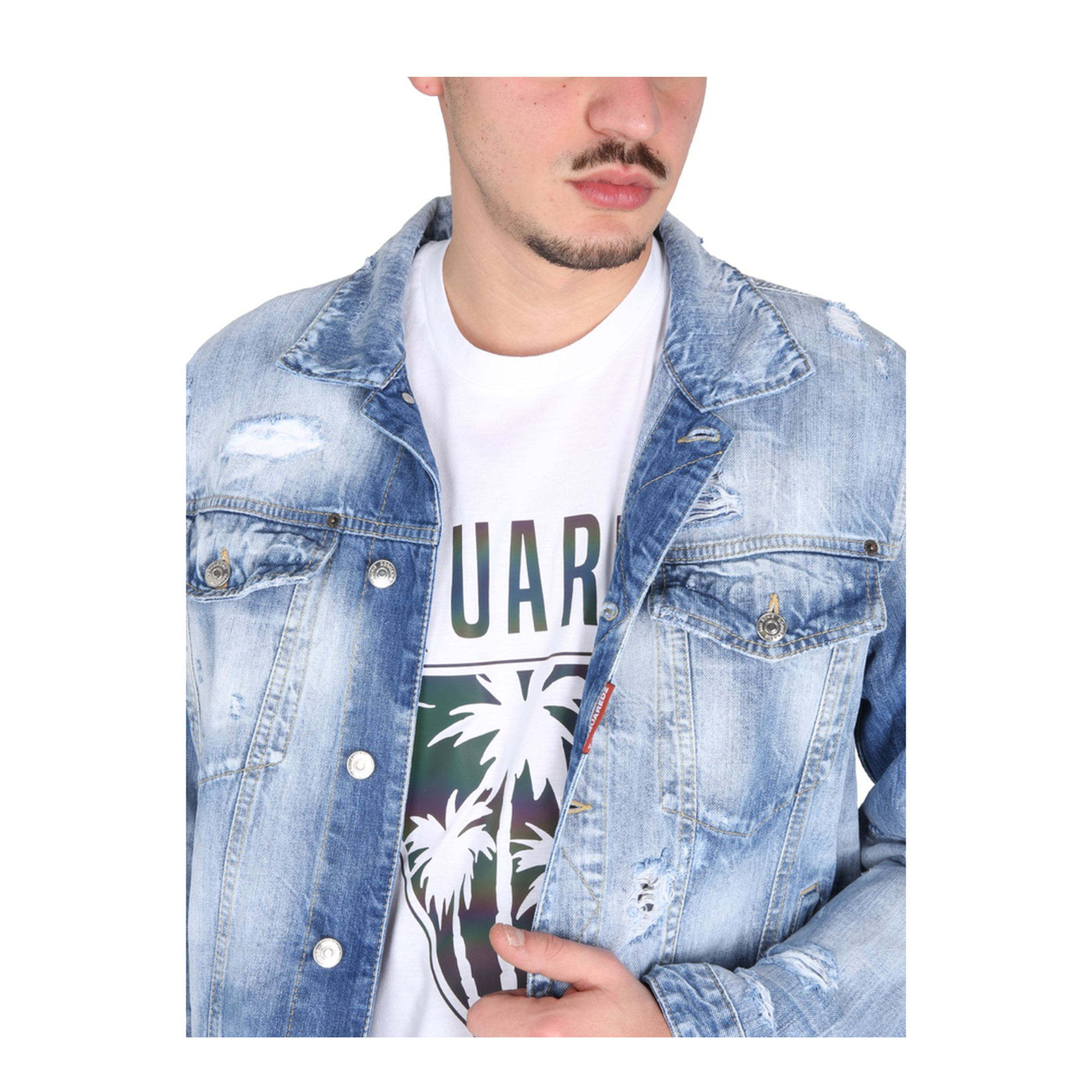 MAYFEYR - Dsquared2 - T-Shirt D2 Caten'S Beach - S74GD1091S23009100