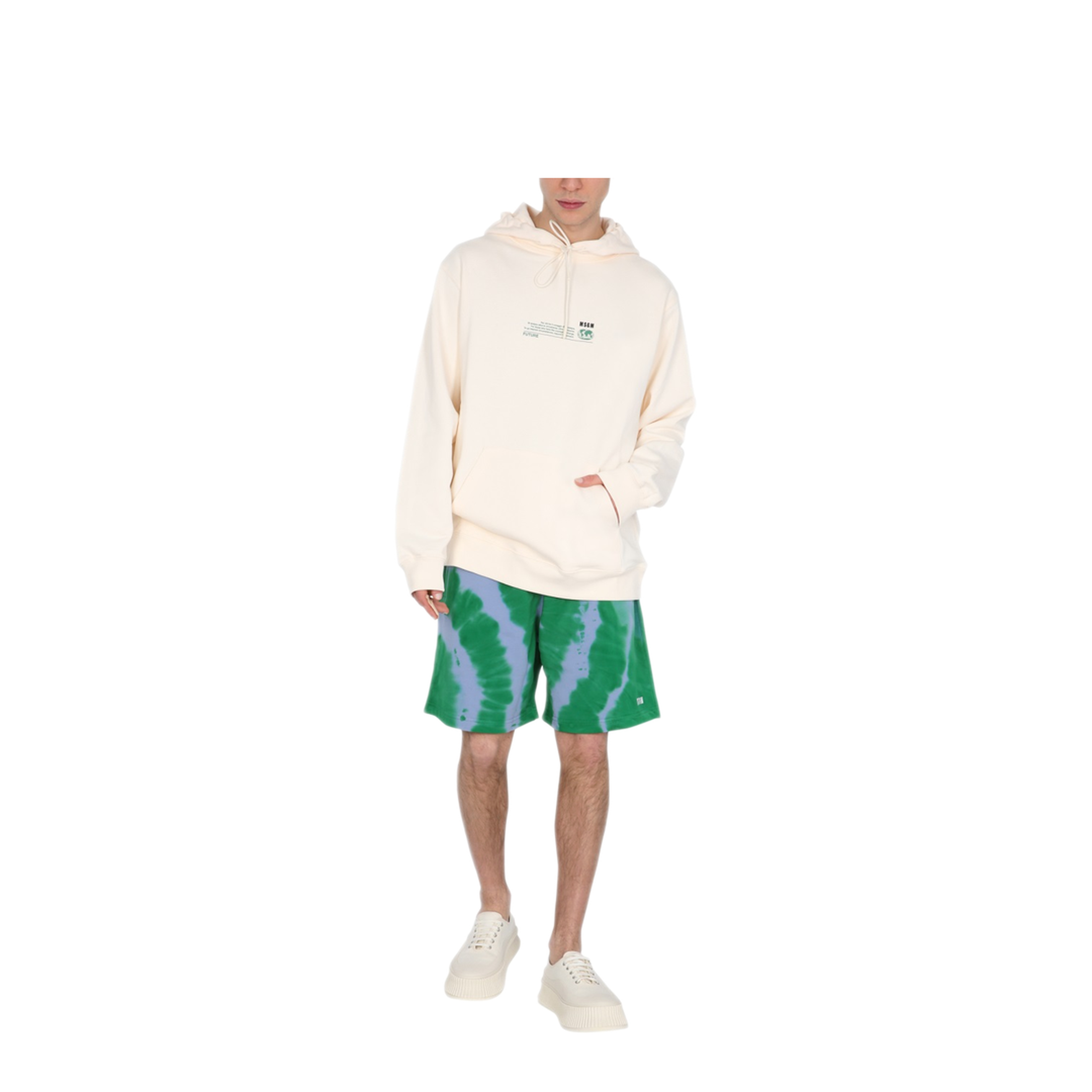 MAYFEYR - MSGM - Fantastic Green Sweatshirt - 3040MM17421711902