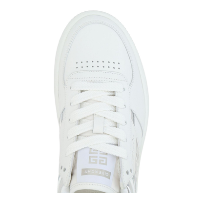White Low-Top Sneakers