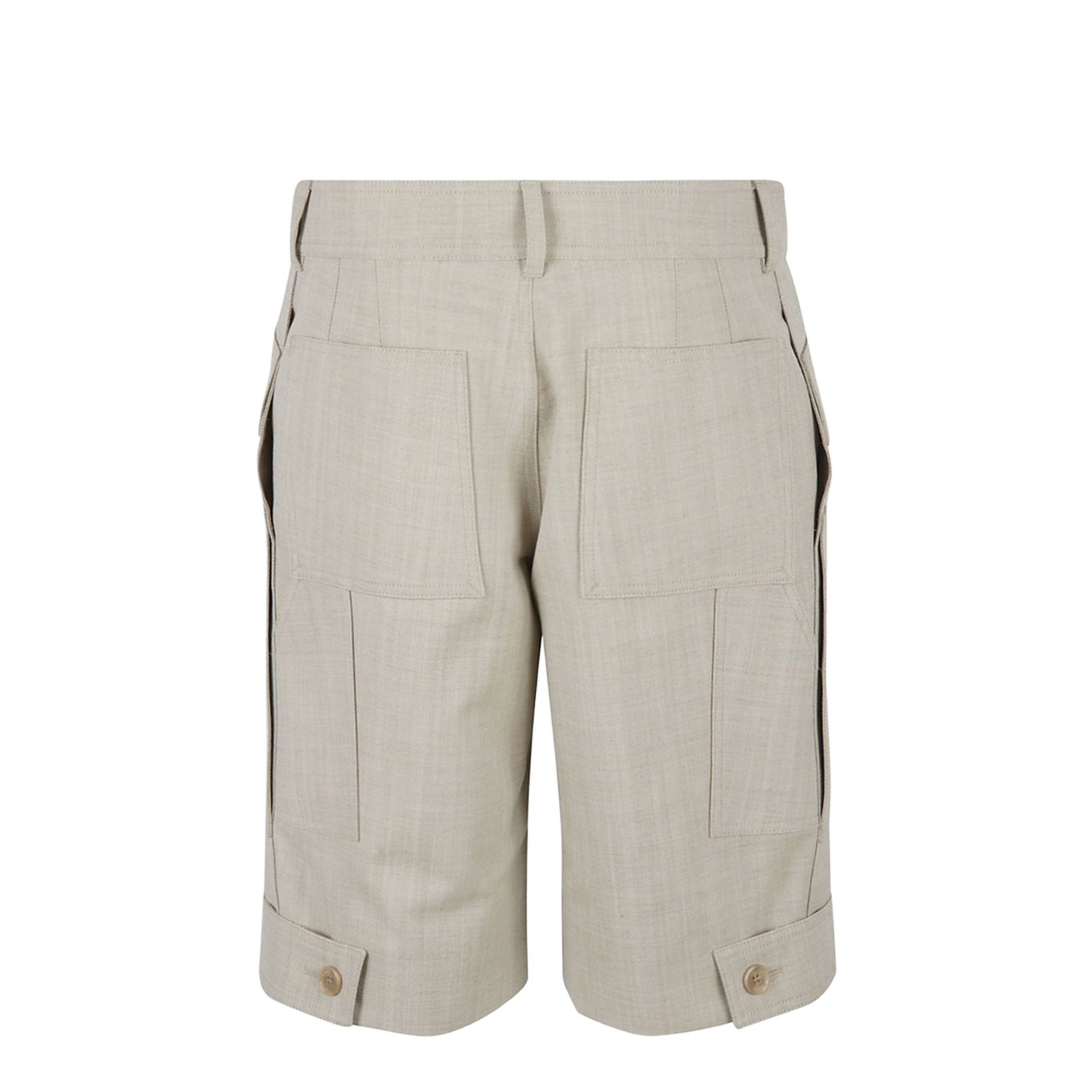 Grain De Poudre Wool Bermuda Shorts