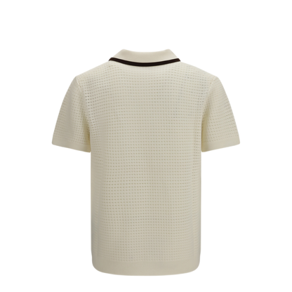 MAYFEYR - Casablanca - Textured Terry Polo Shirt - MAW26KW148001