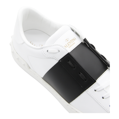 White Black Open Sneaker