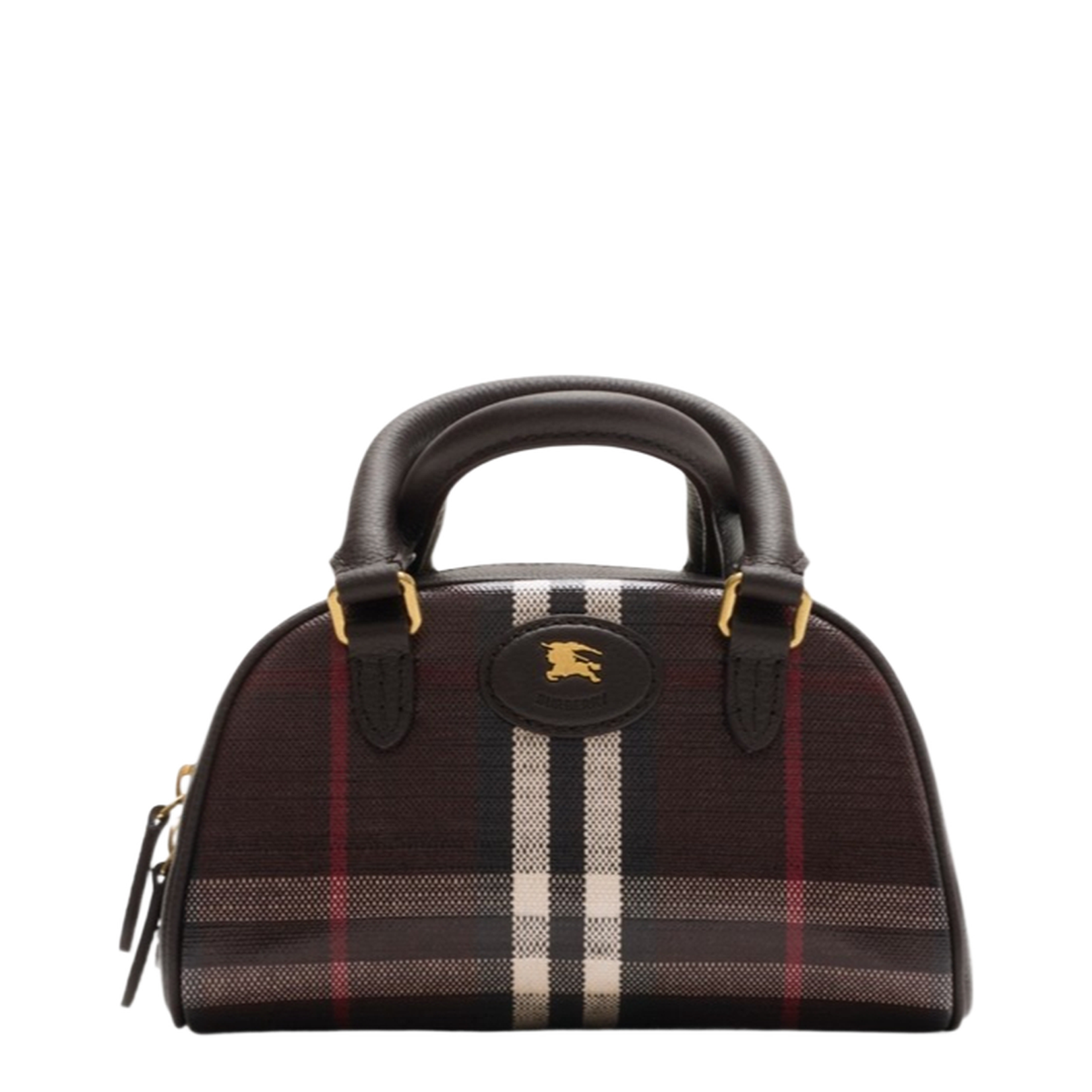 Mini Highlands Bowling Bag in Mahogany Red