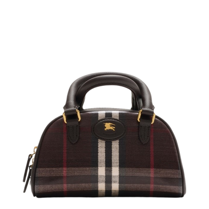 Mini Highlands Bowling Bag in Mahogany Red