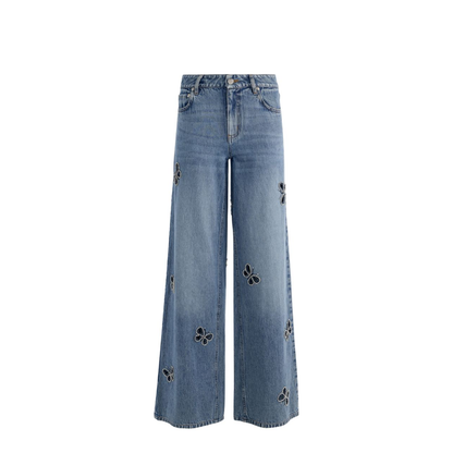 MAYFEYR - Alice + Olivia - Jeans Navy - CD606E38138R421