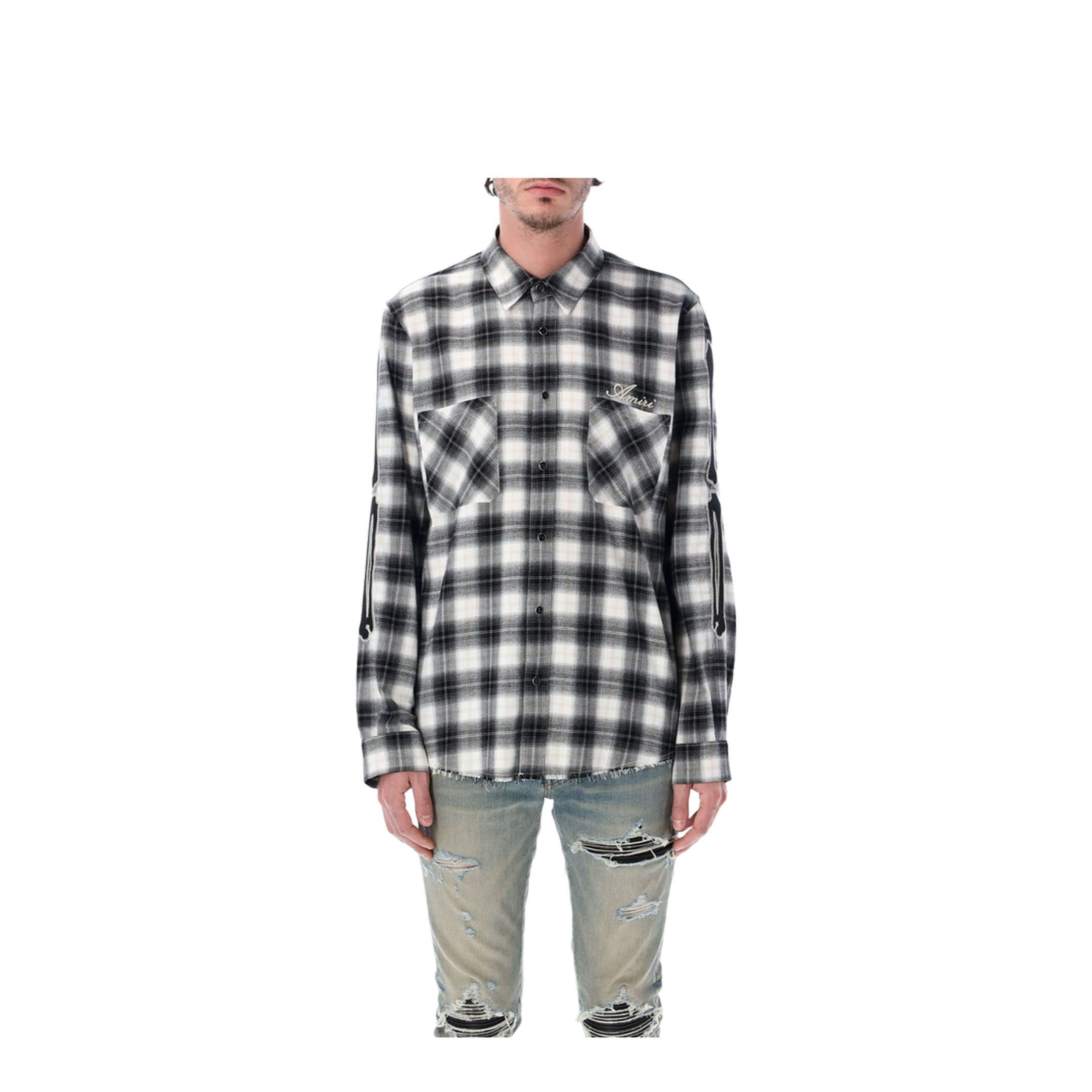 Multicolor Shirt Classic Collar