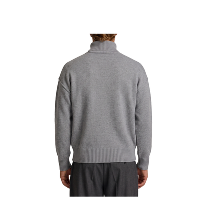 MAYFEYR - Ami Paris - Ami De Coeur Turtleneck Sweater - UKS839018A273