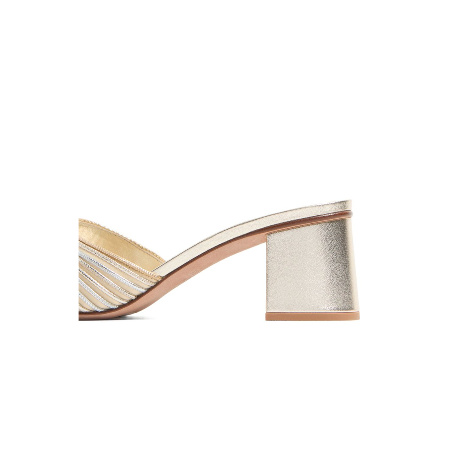 VLogo Signature Leather Mules