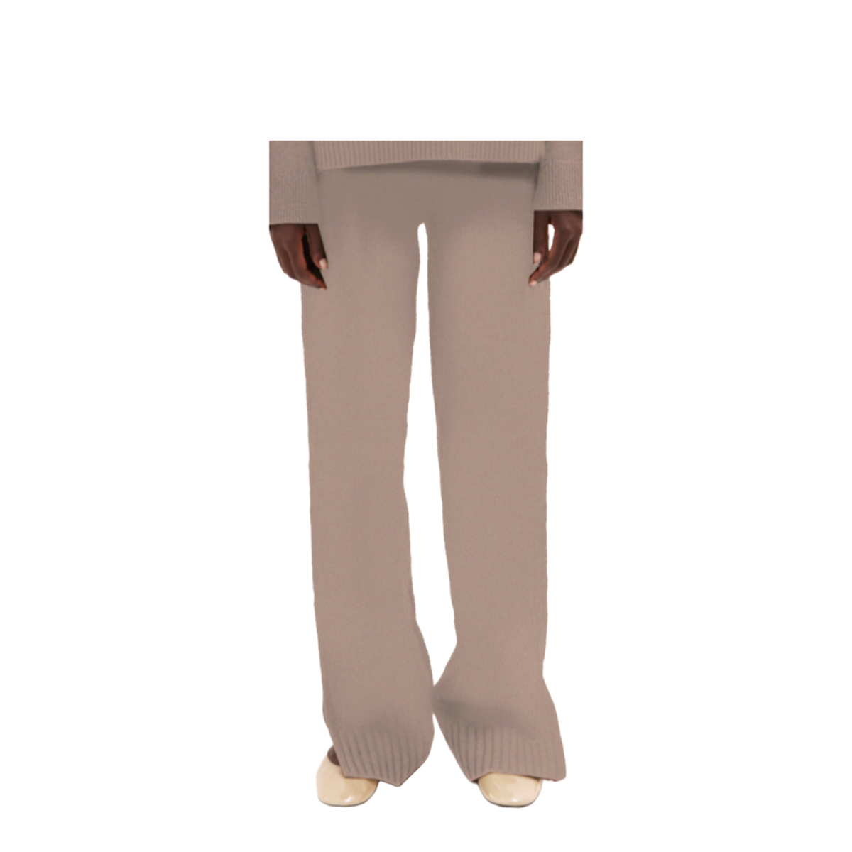 Wool Knitted Trousers