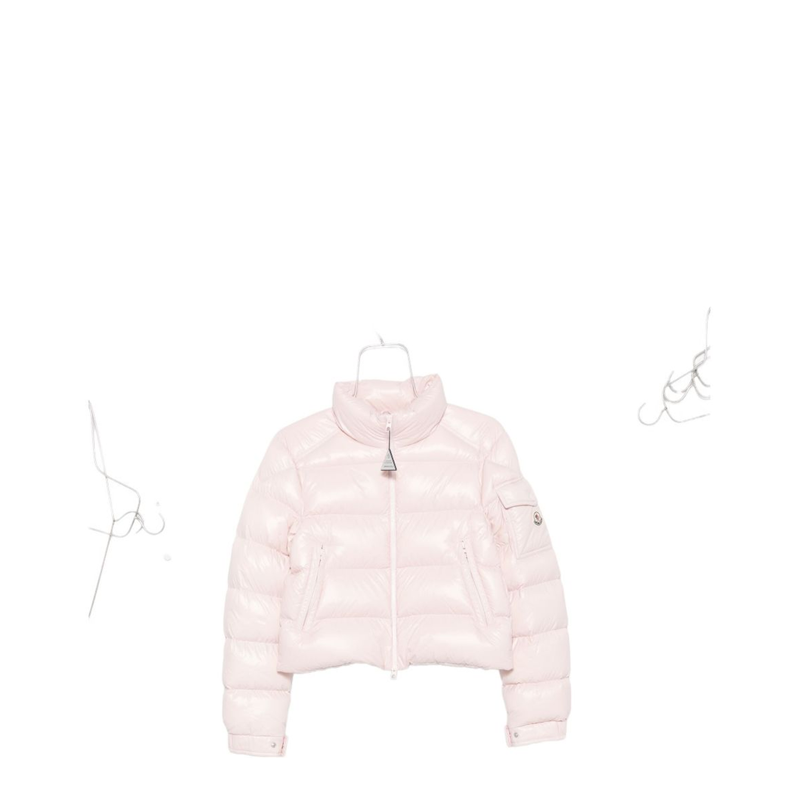Light Pink Short Down Jacket