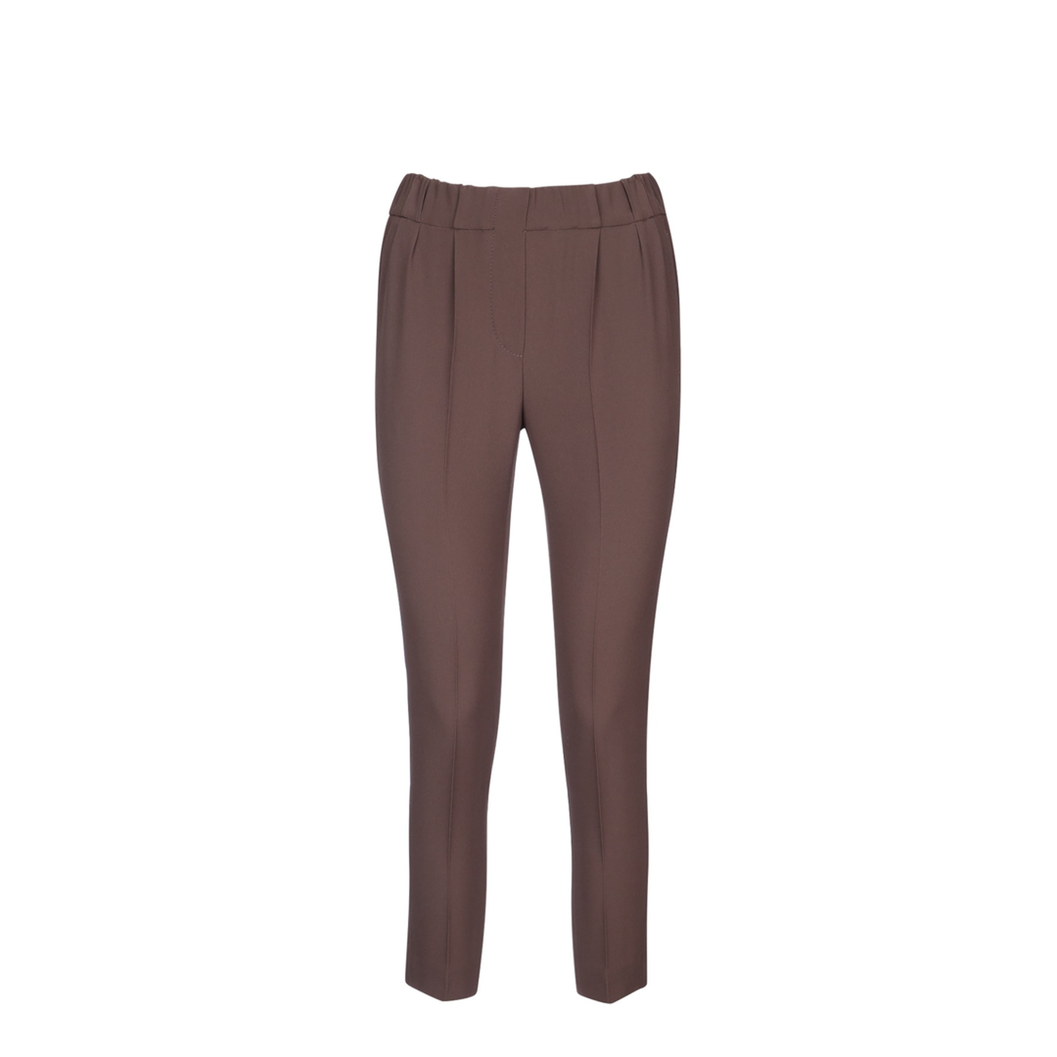 Tailored Jogger Pants - Brown