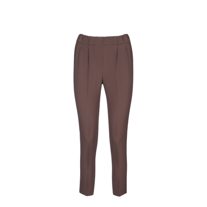 Tailored Jogger Pants - Brown