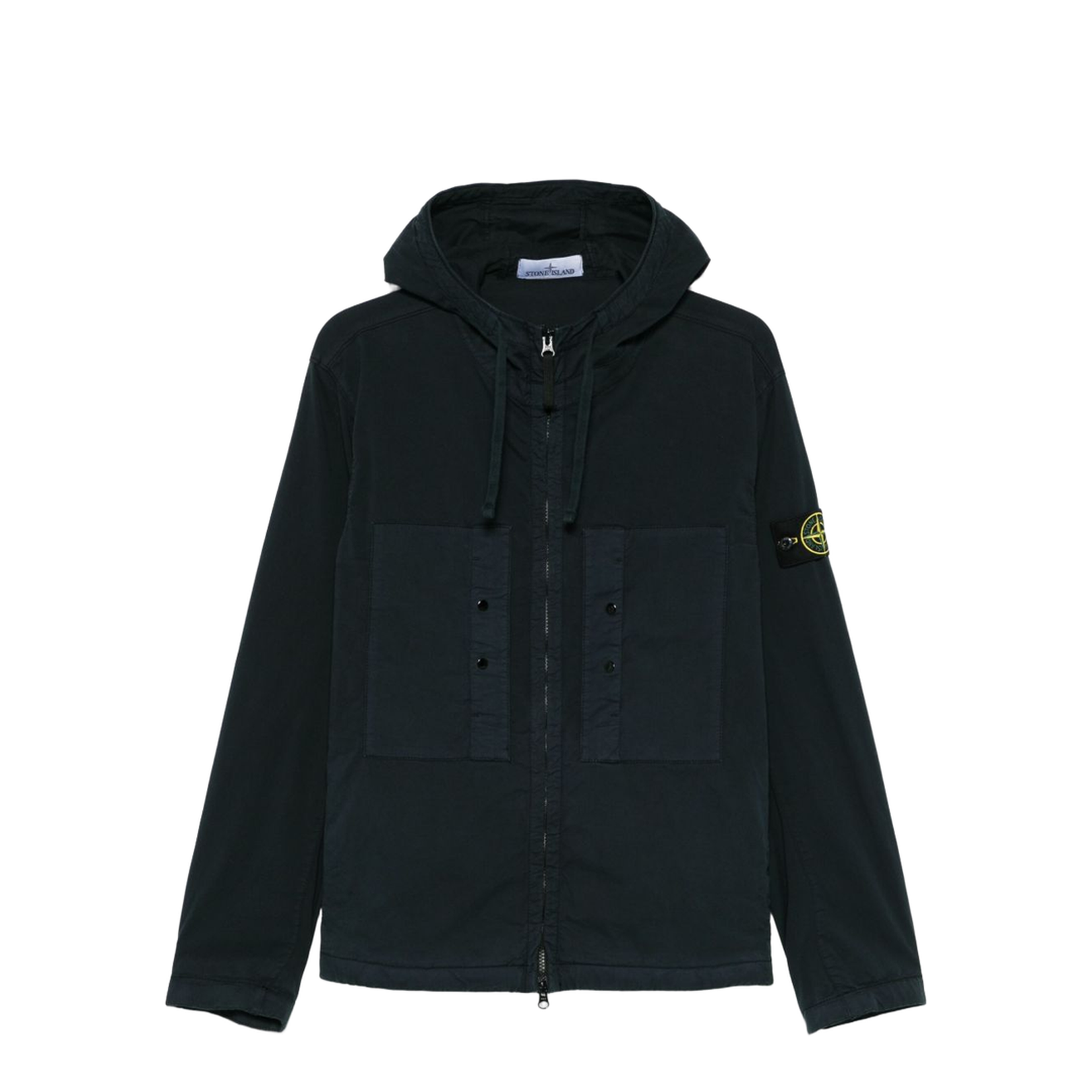 Hooded Jacket made from Stretch Supima Cotton Twill