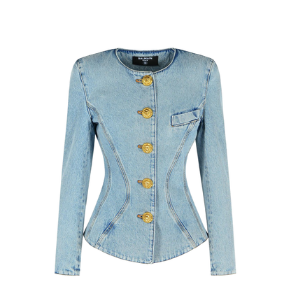 Light Blue Cotton Jacket