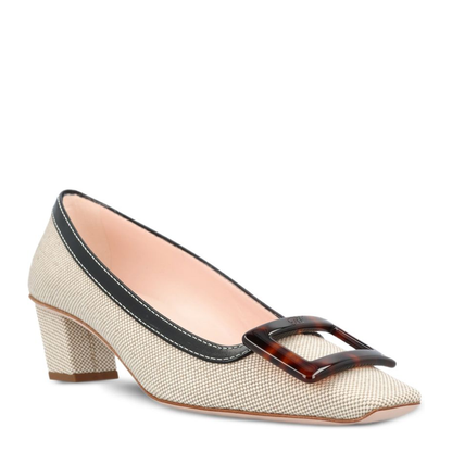 With Heel Beige