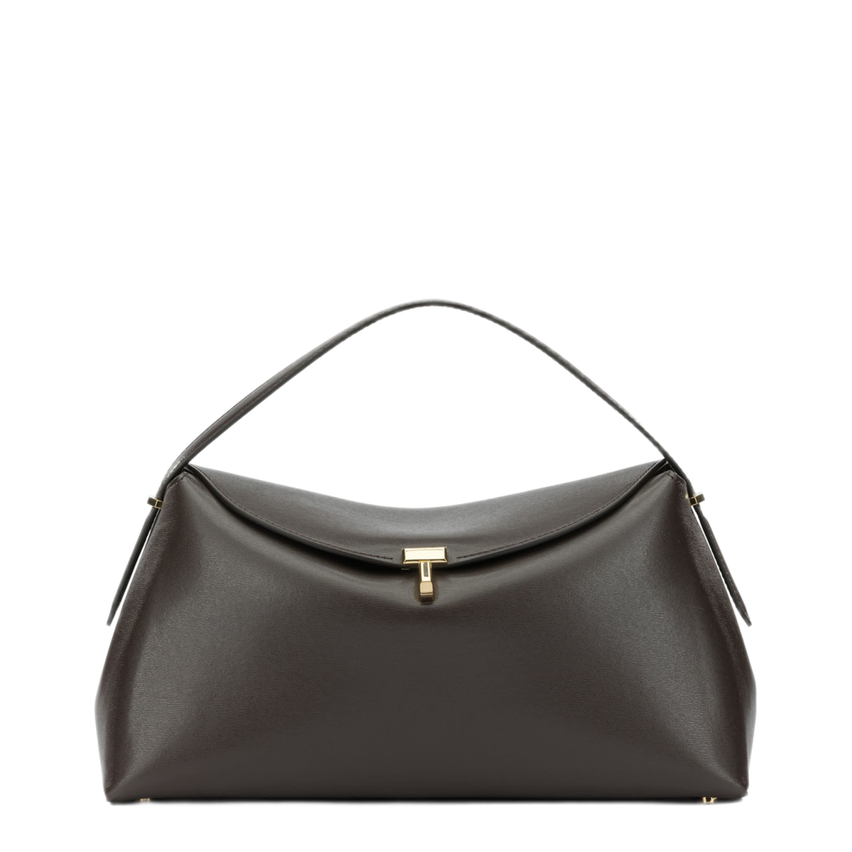 MAYFEYR - Toteme - T Lock Medium Handbag - 244WAL956LE0025213BARK