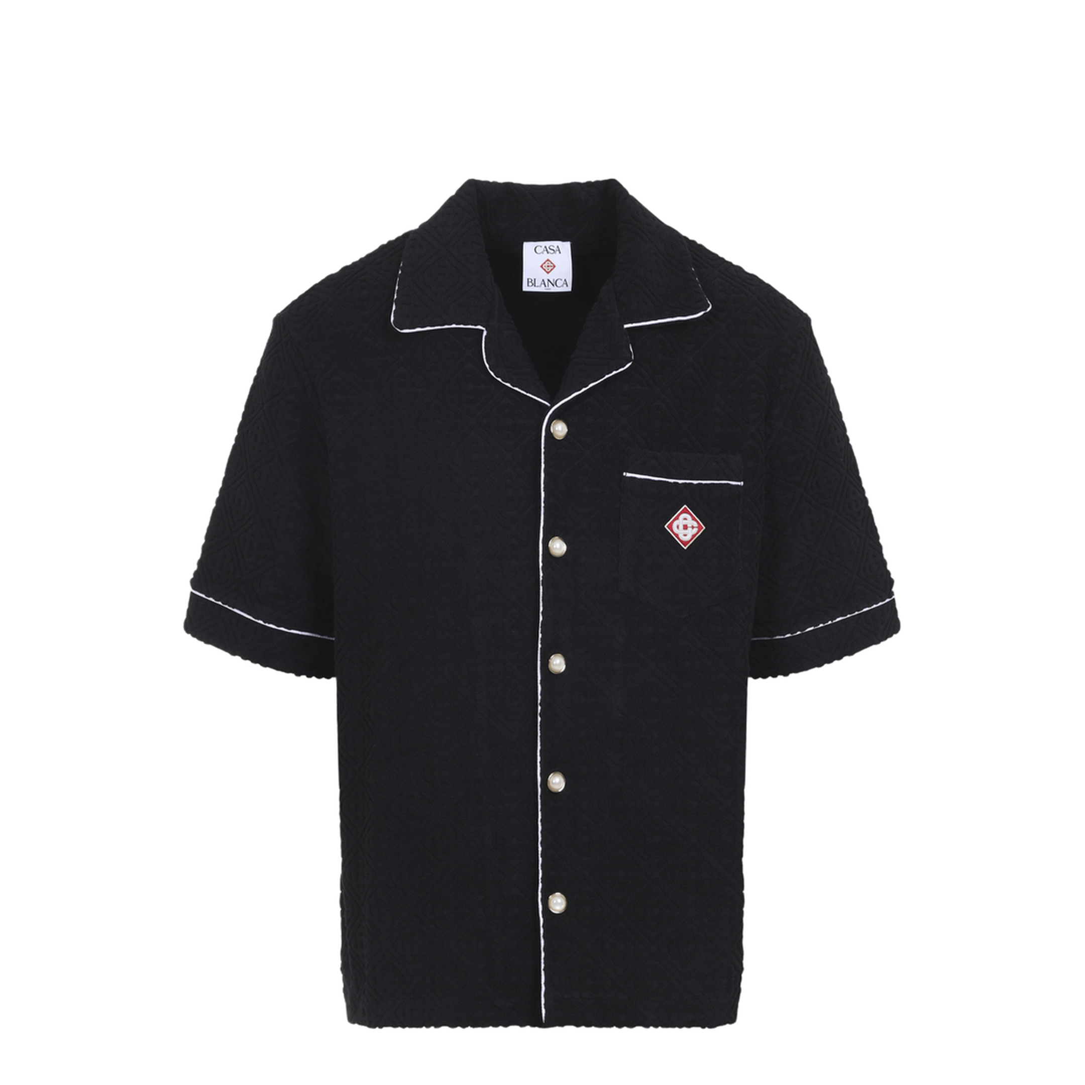 MAYFEYR - Casablanca - Towelling Monogram Shirt - MPF26SH08502