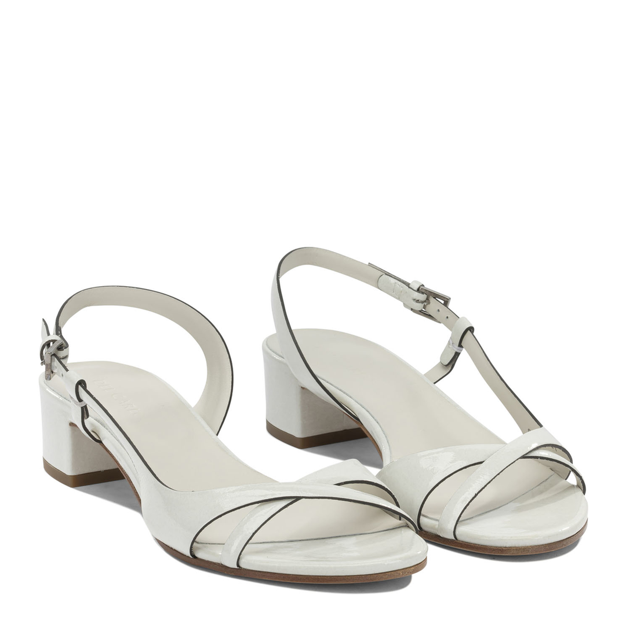 MAYFEYR - Del Carlo - Heeled Sandals - 12111ANNVETROBIANCO