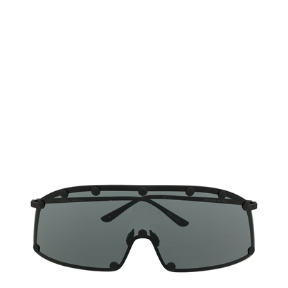 MAYFEYR - Rick Owens - Black Metal Oversized Sunglasses - RG0000001GBLKB0909